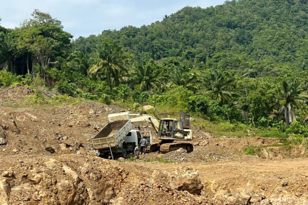Disorot! Tambang galian C di Desa Tallang Beroperasi Tanpa Izin, Material Dijual untuk Timbunan Perumahan